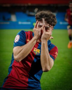 Jan Virgili celebrando